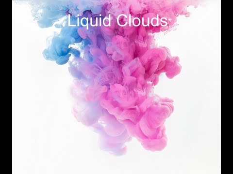 Liquid Clouds/ Gentle music/ ink in water/satisfying