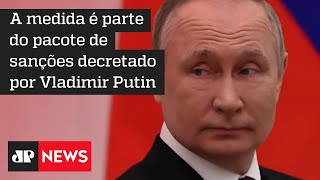Rússia suspende o transporte de gás para a Alemanha