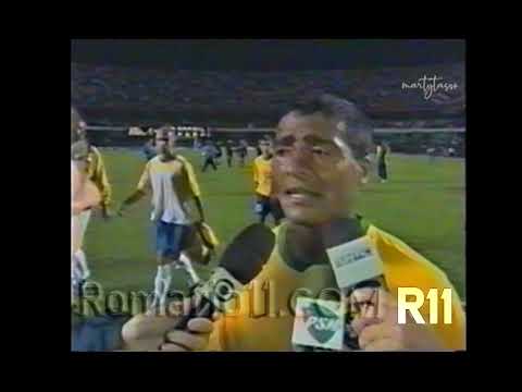 25-04-01 Brasil 1 x 1 Peru - Eliminatórias para Copa do Mundo de 2002 - Gol do Romário