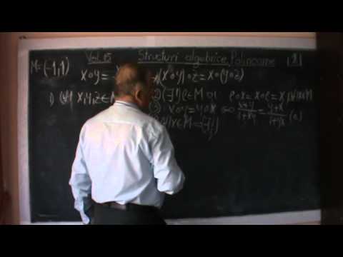 2/2 Lectia 119 - Structuri algebrice: Polinoame - lectie demonstrativa din Vol. 15 video matematica