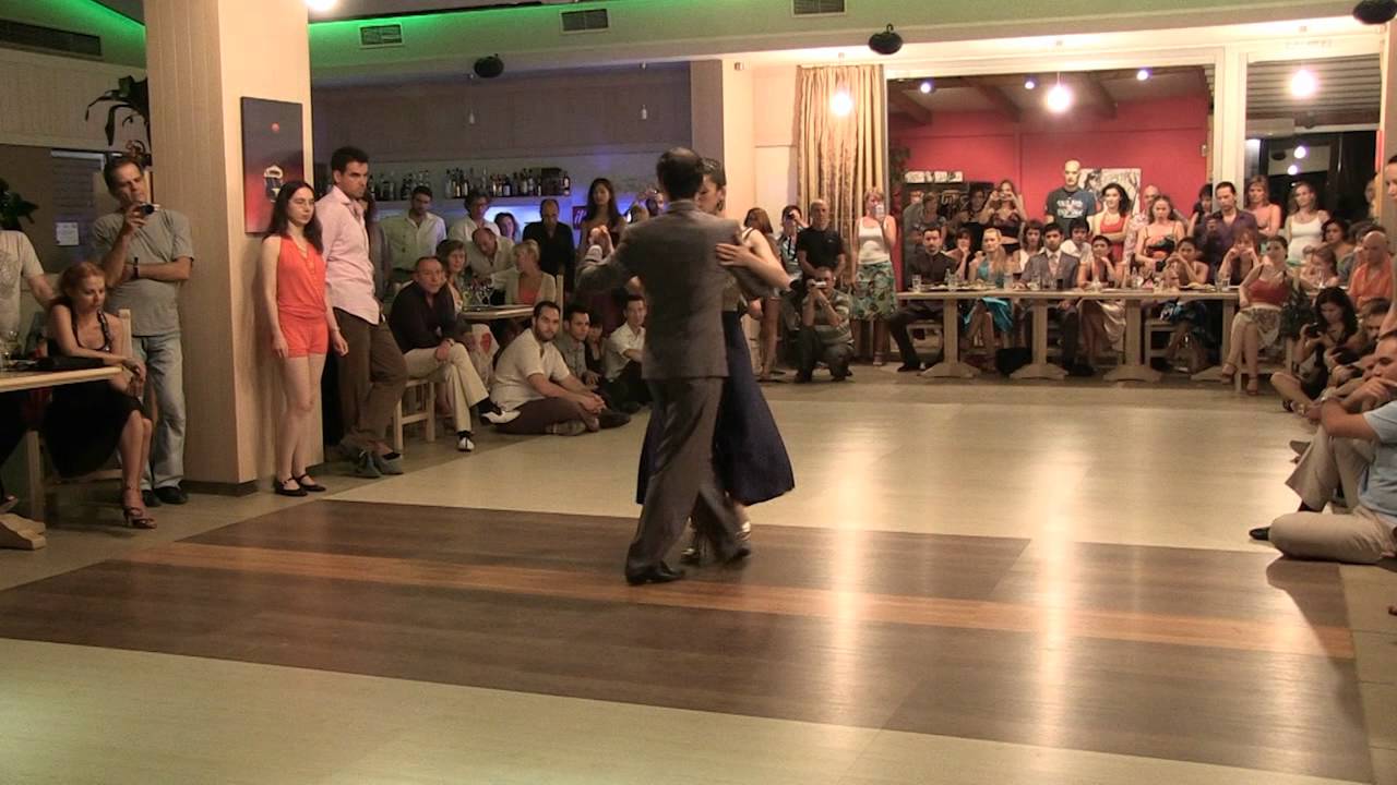 Jorge Tsaousoglou & Ioanna Andrikopoulou 2/3. SUNNY TANGO FESTIVAL 2012, Crete, Greece