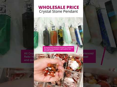 Pyrite Pencil Pendant