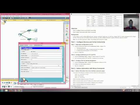 4.1.4.5 Packet Tracer - Configuring and Verifying a Small Network