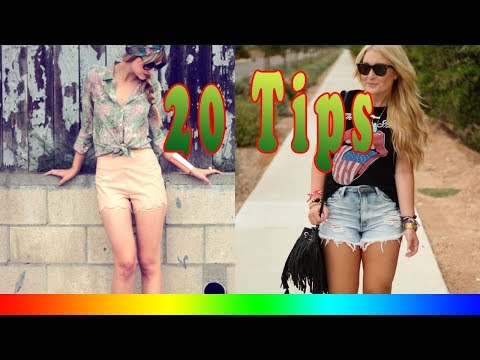 20 Style Tips On How To Wear High Waisted Shorts