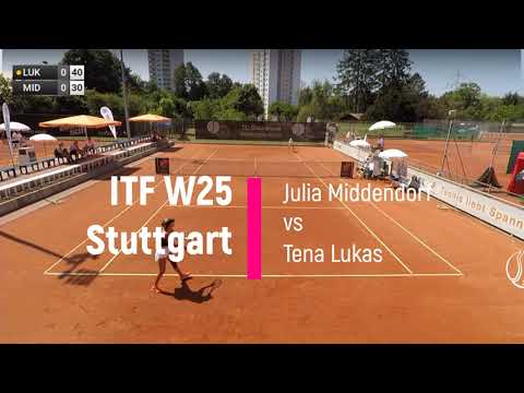 Tena Lukas vs Julia Middendorf - W25 Stuttgart-Vaihingen