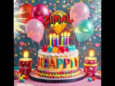 Happy Birthday Zimal