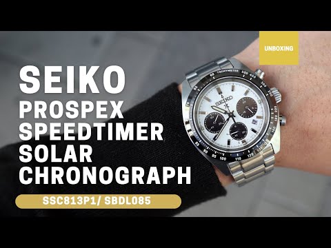 SEIKO Prospex Solar Speedtimer White SSC813P1 SSC813
