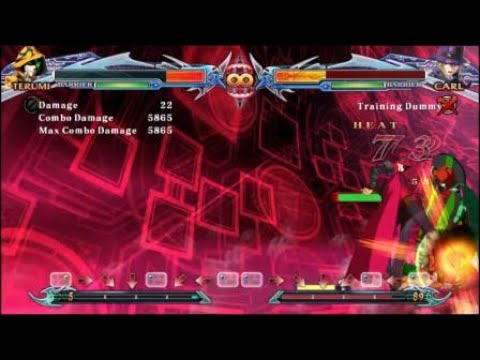 BBCPE: Terumi's max stomp combo