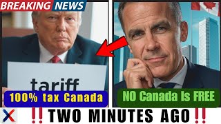 TRUMP'S 100% TARIFF THREAT JUST BACKFIRED—HERE'S HOW CARNEY TURNED IT INTO CANADA'S WIN