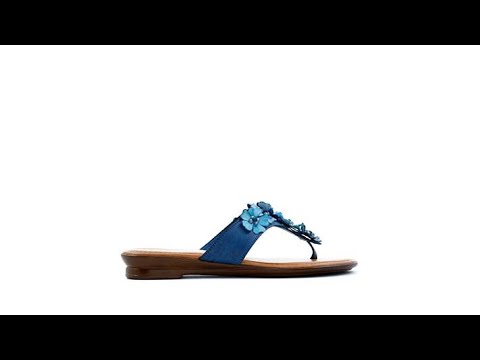 Italian Shoemakers Giggie Floral Thong Sandal