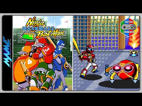 Ninja Baseball BatMan by IREM Arcade Gameplay | MAME Full Walkthrough