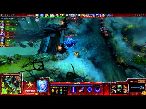 DHB14 Dota 2 Winner Bracket Final - Alliance vs Cloud9 - Match 1