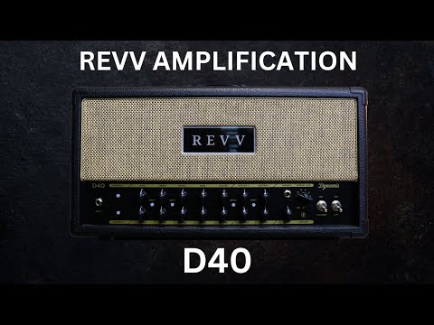 Revv D40 Dynamis – 40-Watt-Zweikanalverstärker – Vintage-Sounds, modernes Design