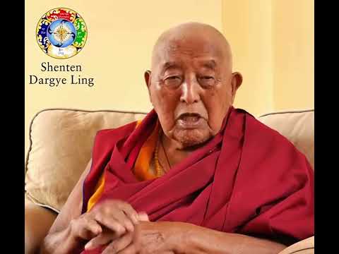 Yongdzin Tenzin Namdak Rinpoche gives advice for the practice in 2014#yungdrungbon #bonofworld#