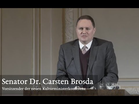 Herausforderungen für die Kulturministerkonferenz der Länder - Dr. Carsten Brosda