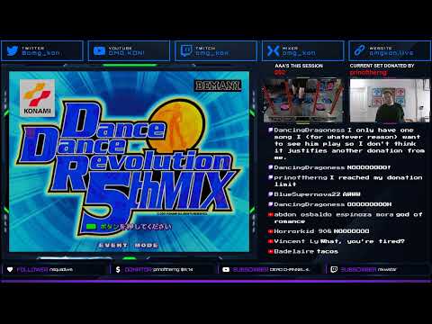OMG KON! LIVE 75 - QUARANTINED WITH DDR 5TH MIX (SOS SEND TACOS)