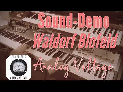 Waldorf Blofeld - Analog Voltage by Don Solaris | Preset Playthrough | Analog Feel or Digi Illusion?