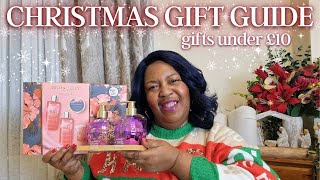 CHRISTMAS GIFT GUIDE FOR HER UNDER £10! 🎄PRIMARK, TK MAXX & HOMESENSE | BUDGET FRIENDLY GIFT IDEAS