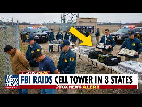 FBI Raids Cell Tower Company,  Sinaloa Cartel Owned 340 Towers Across 8 States | US Military