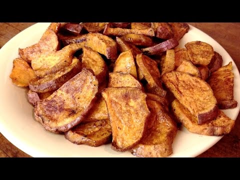 Oven Roasted Sweet Potato Wedges - GardenFork Cooks