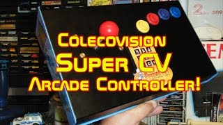 Super CV Colecovision Arcade Controller by Edladdin!