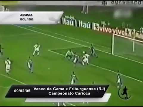 Romário (Vasco) - 09/02/2005 - Vasco 4x1 Friburguense - 2 gols