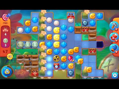 Fishdom 2021 - Challenge Level 7311   #playrix #fishdom #gaming