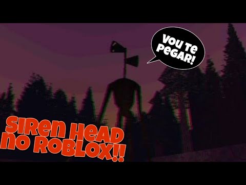 Fuja do Siren Head no Roblox!