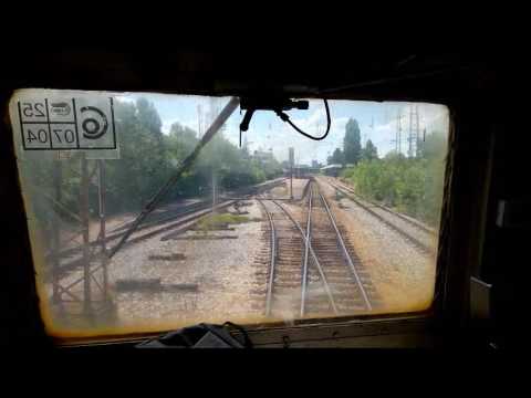 Cab Ride in BDZ electric loco
