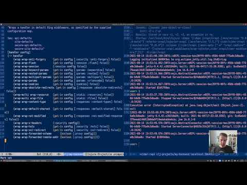 Setting up a basic Clojure backend