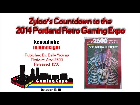 atari 7800 xenophobe cool