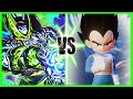 Perfect Cell Vs Mini Vegeta Daima
