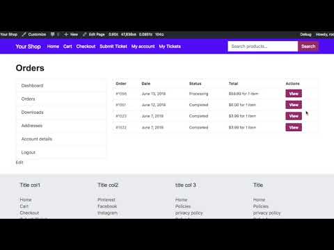 WooCommerce Shipment Tracking Plugin w/ Realtime USPS Status