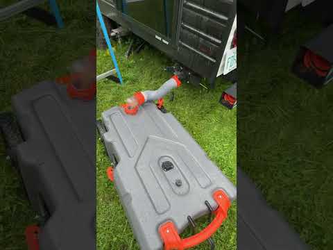 Camco Rhino tank for black and grey water. #rv #rvlife #rvliving #rvwaste