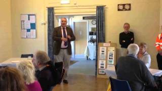 preview picture of video 'Richard Bacon opens new facilities at Thurlton Village Hall'