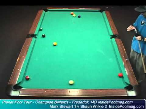 Billiards Match Shaun Wilkie vs Mark Stewart at Champion Billiards
