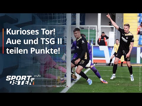 Erzgebirge Aue holt einen Punkt bei der U23 von Hoffenheim | MDR