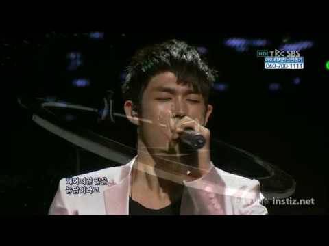 100124 2AM - Can't Let You Go Even If I Die @ Inkigayo