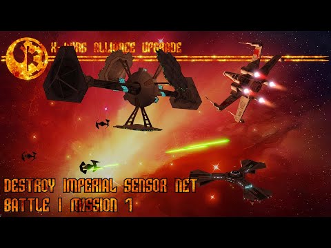 X-wing Alliance Upgrade - Battle 1 - Mission 7 - Destroy Imperial Sensor Net