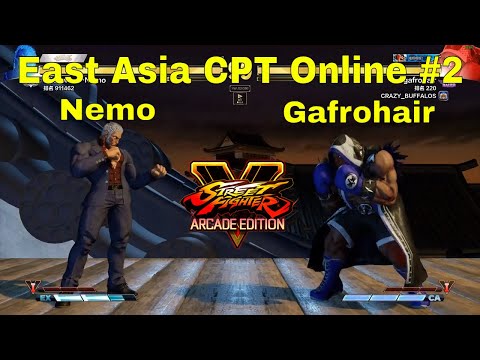 SFV - Nemo VS Gafrohair | East Asia CPT Online #2 2018