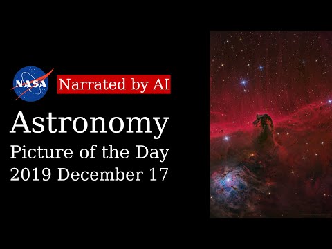APOD: 2019-12-17 - The Horsehead Nebula (Narrated by Amy)