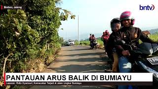 preview picture of video 'Arus Balik Jalur Bumiayu Macet Parah'