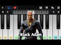 Black Adam Theme | Dwayne Johnson | Piano Tutorial