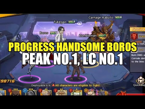 PROGRESS KANDIDAT HANDSOME BOROS || One Punch Man The Strongest