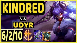 CLID (KINDRED) vs UDYR - 6/2/10 KDA JUNGLE CHALLENGER GAMEPLAY - KR