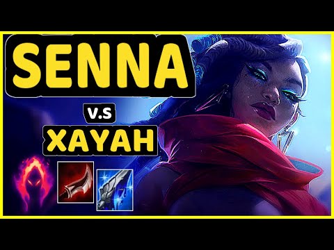 NUCLEAR (SENNA) vs XAYAH - BOTTOM ADC GAMEPLAY - KR Ranked GRANDMASTER