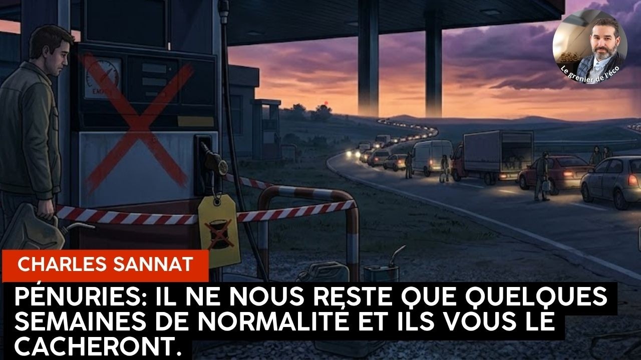 Pénuries: Il ne nous reste plus que quelques semaines de normalité et ils vous le cacheront.