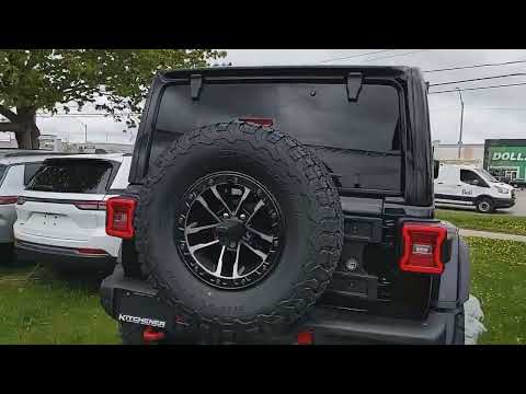 2026 Jeep Wrangler in Black for sale at Kitchener Chrysler Dodge Jeep Ram in Kitchener, ON