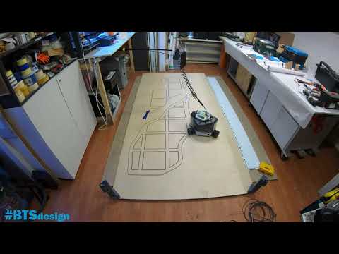 Goliath CNC in use - The wings.