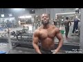 Muscle God showing of massive back